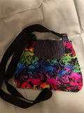 Rainbow skulls Tulip Bag